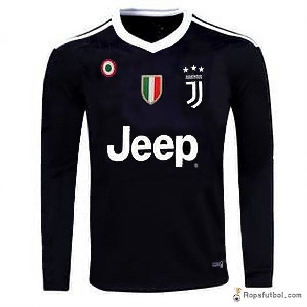 Camiseta Juventus Manga Larga Portero 2017/18 Negro